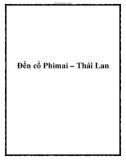 Đền cổ Phimai – Thái Lan