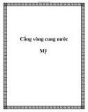 Cổng vòng cung nước Mỹ