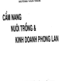 Cẩm nang nuôi trồng và kinh doanh phong lan - Chương 1