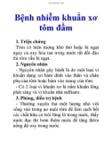 Bệnh nhiễm khuẩn xơ tôm đầm