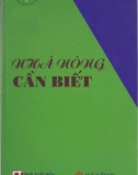 Kiến thức cho nhà nông: Phần 1