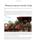 Phong tục tang ma ở bộ tộc Toraja