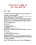 Kính vạn hoa (Nguyễn Nhật Ánh) - Tập 41 Kho báu dưới hồ