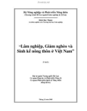 Lâm nghiệp, giảm nghèo và sinh kế nông thôn ở Việt Nam