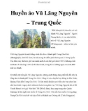 Huyền ảo Vũ Lăng Nguyên – Trung Quốc