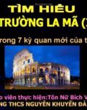 ĐẤU TRƯỜNG LA MÃ (Italia)