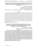 Ảnh hưởng của khử trùng bằng iodine khí dung đến lượng vi khuẩn tổng số trong không khí chuồng nuôi gà 4 và 8 tuần tuổi