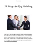 PR bằng vận động hành lang