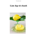 Làm đẹp từ chanh