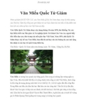 Văn Miếu Quốc Tử Giám