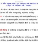 Bài giảng Cơ học kết cấu 1: Chương 3 - ThS. Nguyễn Thị Ngọc Loan