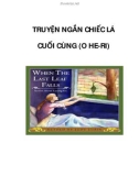 TRUYỆN NGẮN CHIẾC LÁ CUỐI CÙNG (O HE-RI)_1