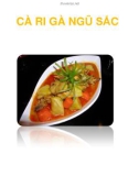 CÀ RI GÀ NGŨ SẮC