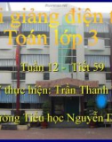 Giáo án điện tử tiểu học: Bảng chia 8