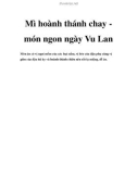 Mì hoành thánh chay món ngon ngày Vu Lan