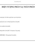 PHẢN XẠ TOÀN PHẦN