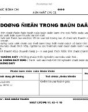 Giáo án vật lý 11 - Dòng điện trong bán dẫn