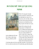 50 NĂM MỸ THUẬT QUẢNG NINH