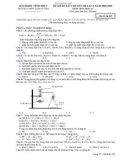 Đề KSCĐ lần 1 môn Hóa lớp 11 năm 2018-2019 - THPT Tam Dương - Mã đề 209