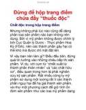 Đừng để hộp trang điểm chứa đầy 'thuốc độc'