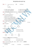Bài tập hidrocacbon mạch vòng