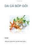 DA CÁ BÓP GỎI