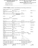 Đề thi học kì 2 môn Toán lớp 7 năm 2020-2021 có đáp án - Phòng GD&ĐT Thành phố Hội An
