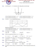 Đề thi thử THPT QG môn Toán năm 2020 lần 1 - THPT Chuyên Nguyễn Bỉnh Khiêm