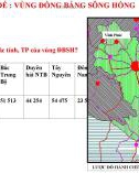 Bài giảng môn Địa lí lớp 9 - Bài 20: Vùng Đồng bằng sông Hồng