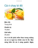 Cà ri chay bí đỏ