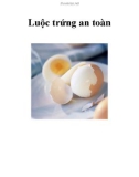 Luộc trứng an toàn