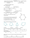 Đề thi học kì 1 môn Toán lớp 6 năm 2022-2023 có đáp án - Trường THCS và THPT Hồng Đức, Quận Tân Phú