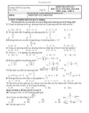 Đề thi giữa học kì 2 môn Toán lớp 8 năm 2022-2023 có đáp án - Trường THCS Lê Quý Đôn, Tiên Phước