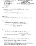 Đề thi học sinh giỏi môn Toán lớp 9 năm 2022-2023 - Phòng GD&ĐT Bến Tre