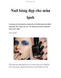 Nail bóng đẹp cho mùa lạnh