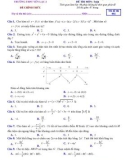 Đề thi thử THPT Quốc gia môn Toán năm 2018-2019 lần 1 - THPT Yên Lạc 2 - Mã đề 002