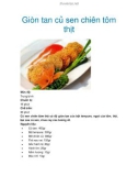 Giòn tan củ sen chiên tôm thịt