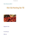 Các món gà –phần 6