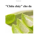 Chữa cháy cho da