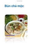 Bún chả mộc