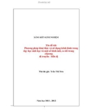 Sáng kiến kinh nghiệm: Phương pháp khai thác và sử dụng kênh hình trong dạy học Sinh học và một số hình ảnh, sơ đồ trong chương di truyền - biến dị