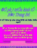 Giáo án điện tử môn Địa Lý: Ôn tập Bắc trung bộ và tây nguyên