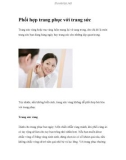 Phối hợp trang phục với trang sức