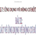 Bài giảng Khái quát về ứng dụng động cơ đốt trong - Công nghệ 11 - GV. N.N.Viên