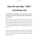 Sắm bốt sành điệu chiều mọi phong cách