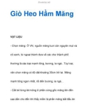 Giò Heo Hầm Măng