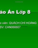 Giáo án tiết 11 lớp 8