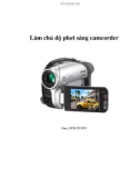 Làm chủ độ phơi sáng camcorder