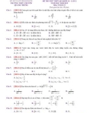 Đề thi thử THPT Quốc gia môn Toán năm 2019 có đáp án - Trường THPT chuyên Quang Trung (Lần 2)