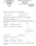 Đề thi thử THPT Quốc gia lần 4 năm học 2017-2018 môn Toán - Sở GD&ĐT Thanh Hóa - Mã đề 123